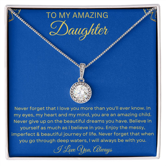 Amazing Daughter-Eternal Hope Necklace