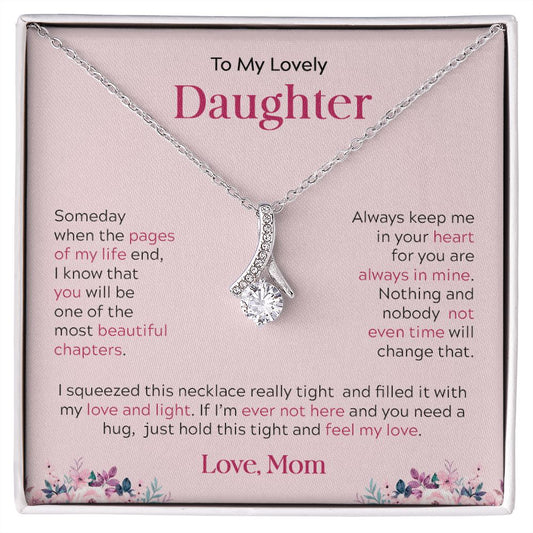 My daughter | Always in my heart - Alluring Beauty necklace